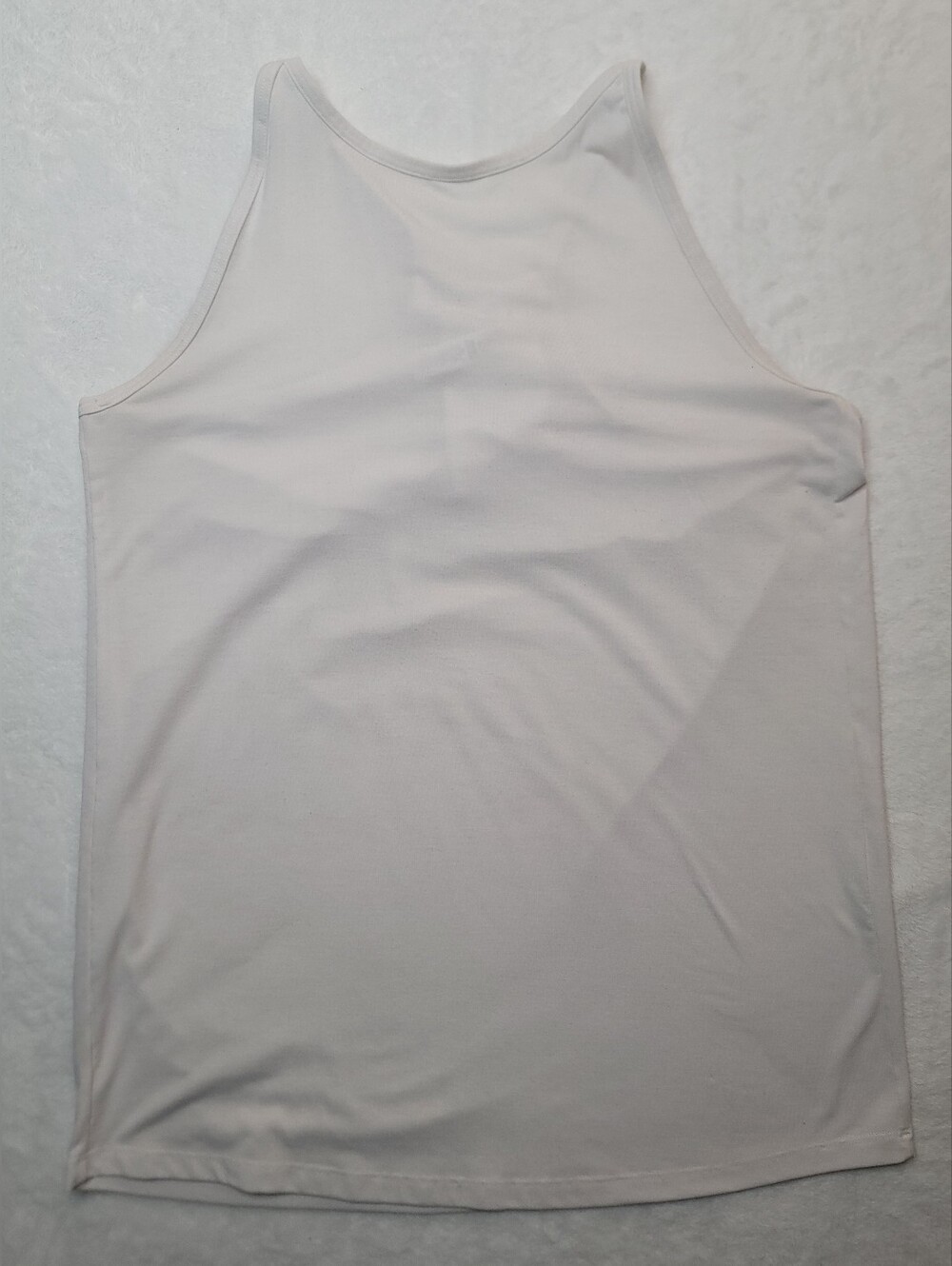 Athleta Ying Tank Top Sz XS White High Neck Flowy Lightweight Relaxed 980653-02
